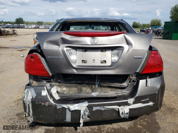 2007 Honda Accord Sdn EX with VIN 1HGCM557X7A802582, listed as a Copart auction lot 68420284 with 292,286 mi miles and Salvage Title. Bid and sale history available at carsss.com. Image 6.