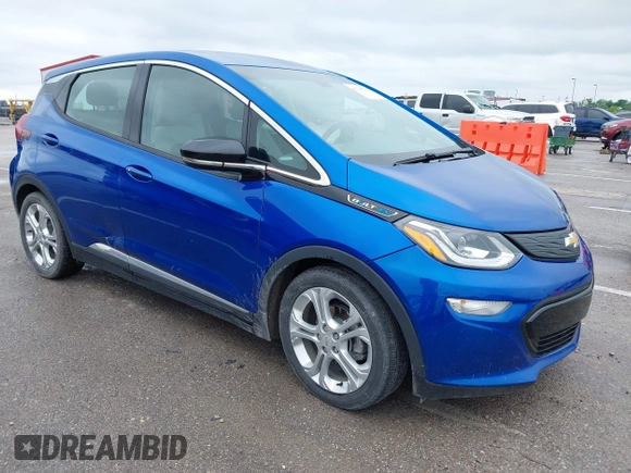 2020 Chevrolet Bolt EV LT z VIN 1G1FW6S0XL4145254, wystawiony jako IAAI lot #42255536 z przebiegiem 16 691 mil mil oraz . Historia ofert i sprzedaży dostępna na DreamBid. Obrazek 1.