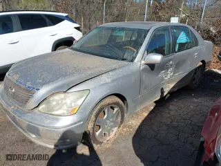 2005 Lexus LS 430 with VIN JTHBN36F450178720, listed as a IAAI auction lot 41668989 with 1 mi miles. Bid and sale history available at carsss.com. Image 17.
