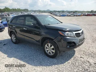 2012 Kia Sorento LX with VIN 5XYKT4A60CG233384, listed as a Copart auction lot 55022945 with 160,141 mi miles and Salvage Title. Bid and sale history available at DreamBid. Image 4.