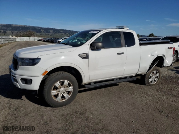 2022 Ford Ranger XL with VIN 1FTER1FH4NLD45357, listed as a Copart auction lot 43164425 with 30,773 mi miles and Salvage Title. Bid and sale history available at carsss.com. Image 1.
