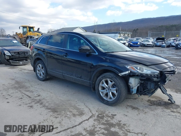 2014 Mazda CX-9 Touring with VIN JM3TB3CV5E0446563, listed as a IAAI auction lot 41524521 with 99,374 mi miles. Bid and sale history available at carsss.com. Image 1.