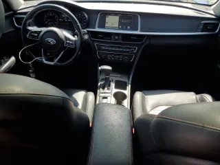 2019 Kia Optima SX with VIN 5XXGW4L20KG362431, listed as a Copart auction lot 56152375 with 98,829 mi miles and Salvage title. Bid and sale history available at DreamBid. Image 8.
