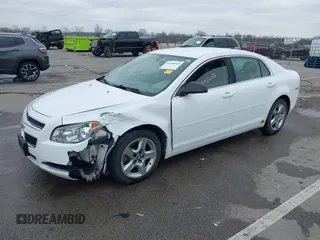 2012 Chevrolet Malibu 1LS with VIN 1G1ZB5E09CF333587, listed as a IAAI auction lot 41990688 with 136,183 mi miles and . Bid and sale history available at DreamBid. Image 17.