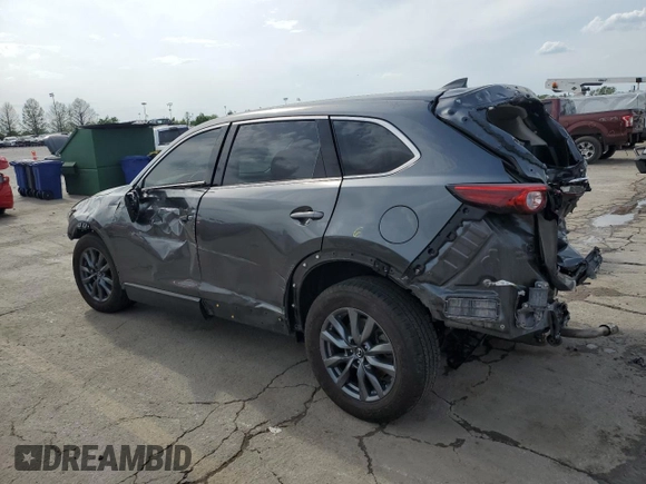 2023 Mazda CX-9 Touring with VIN JM3TCBCYXP0642793, listed as a Copart auction lot 54266555 with 19,962 mi miles and Salvage title. Bid and sale history available at DreamBid. Image 2.
