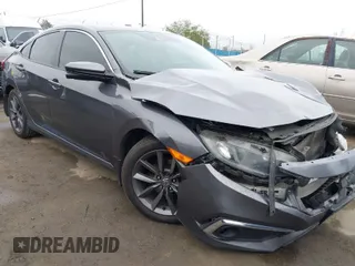 2019 Honda Civic Sedan EX with VIN 19XFC1F38KE201910, listed as a IAAI auction lot 41892284 with 319,049 mi miles. Bid and sale history available at carsss.com. Image 1.