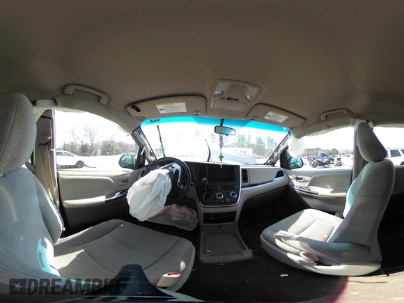 2015 Toyota Sienna L with VIN 5TDZK3DC4FS669496, listed as a IAAI auction lot 41691430 with 119,427 mi miles and . Bid and sale history available at DreamBid. Image 19.