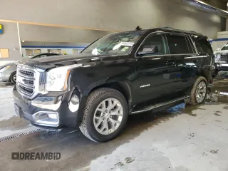 2019 GMC Yukon SLT with VIN 1GKS2BKC9KR316246, listed as a Copart auction lot 45903115 with 105,089 mi miles and Salvage Title. Bid and sale history available at carsss.com. Image 1.
