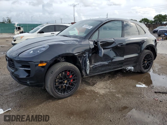 2020 Porsche Macan GTS with VIN WP1AG2A54LLB56338, listed as a Copart auction lot 72420704 with 21,052 mi miles and Salvage Title. Bid and sale history available at DreamBid. Image 1.