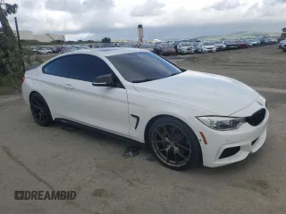 2015 BMW 4 Series 435i with VIN WBA3R1C51FK194208, listed as a Copart auction lot 50920225 with 114,894 mi miles and Salvage title. Bid and sale history available at DreamBid. Image 4.