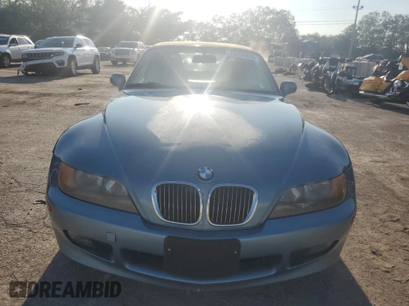 1998 BMW 3 Series 1.9L with VIN 4USCH7330WLD17155, listed as a Copart auction lot 72558844 with 187,190 mi miles and Salvage Title. Bid and sale history available at carsss.com. Image 5.