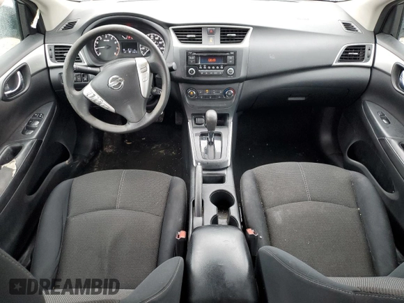 2017 Nissan Sentra S with VIN 3N1AB7AP8HY281410, listed as a Copart auction lot 47598765 with 125,075 mi miles and Salvage Title. Bid and sale history available at DreamBid. Image 8.