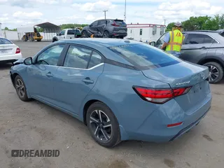 2024 Nissan Sentra SV с VIN 3N1AB8CV5RY365008, выставлен на аукционе IAAI как лот 42211995 с пробегом 4 406 миль миль и . История ставок и продаж доступна на DreamBid. Изображение 3.