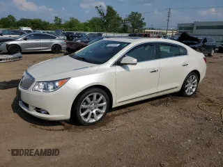 2011 Buick LaCrosse CXS with VIN 1G4GE5ED0BF152817, listed as a Copart auction lot 58333885 with 117,202 mi miles and Salvage title. Bid and sale history available at DreamBid. Image 1.