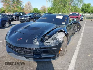 2017 Chevrolet Corvette 1LT z VIN 1G1YA2D74H5119714, wystawiony jako IAAI lot #42156867 z przebiegiem 54 761 mil mil oraz . Historia ofert i sprzedaży dostępna na DreamBid. Obrazek 2.