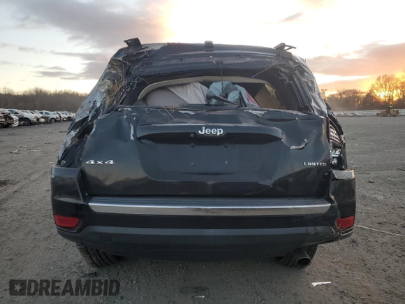 2015 Jeep Compass Limited with VIN 1C4NJDCB9FD258008, listed as a Copart auction lot 88631905 with 0 mi miles and Clean Title. Bid and sale history available at carsss.com. Image 6.
