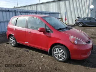 2008 Honda Fit with VIN JHMGD37418S802052, listed as a Copart auction lot 48569785 with 218,865 mi miles and Clean Title. Bid and sale history available at carsss.com. Image 4.
