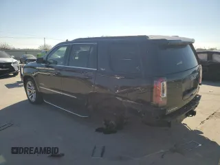2018 GMC Yukon SLT with VIN 1GKS1BKC2JR296312, listed as a Copart auction lot 82218314 with 92,720 mi miles and Salvage Title. Bid and sale history available at carsss.com. Image 2.
