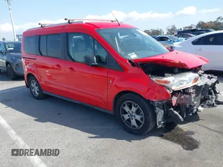 2018 Ford Transit Connect XLT with VIN NM0GE9F77J1372422, listed as a IAAI auction lot 41879457 with 97,398 mi miles and . Bid and sale history available at DreamBid. Image 1.