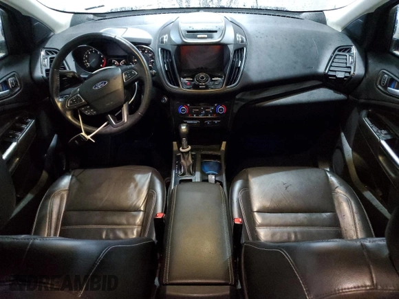 2017 Ford Escape Titanium with VIN 1FMCU0J96HUB31397, listed as a Copart auction lot 50970835 with 127,598 mi miles and Salvage Title. Bid and sale history available at carsss.com. Image 8.