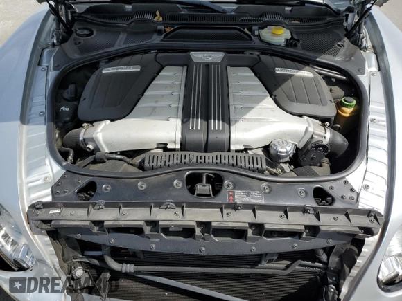 2012 Bentley Continental GT with VIN SCBFR7ZA2CC073607, listed as a Copart auction lot 56768995 with 54,966 mi miles and Salvage Title. Bid and sale history available at DreamBid. Image 11.