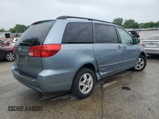 2004 Toyota Sienna CE z VIN 5TDZA23CX4S079377, wystawiony jako Copart lot #58989395 z przebiegiem 233 806 mil mil oraz Czysty tytuł • Clean title. Historia ofert i sprzedaży dostępna na DreamBid. Obrazek 3.