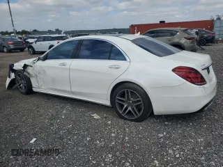 2018 Mercedes-Benz S 560 with VIN WDDUG8DB9JA369366, listed as a Copart auction lot 42800795 with 90,767 mi miles and Clean Title. Bid and sale history available at carsss.com. Image 2.