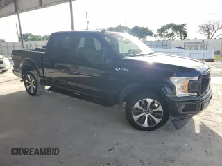 2020 Ford F-150 XL with VIN 1FTEW1C51LFC63651, listed as a Copart auction lot 74063704 with 0 mi miles and Non Repairable. Bid and sale history available at carsss.com. Image 4.