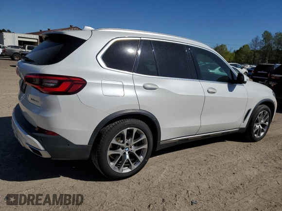 2019 BMW X5 xDrive40i with VIN 5UXCR6C58KLK82708, listed as a Copart auction lot 49913675 with 46,340 mi miles and Salvage Title. Bid and sale history available at carsss.com. Image 3.