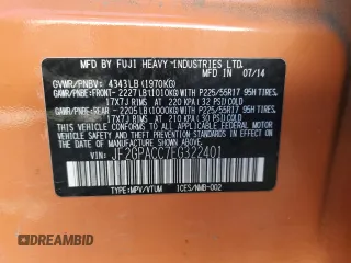 2014 Subaru Crosstrek Premium z VIN JF2GPACC7EG322401, wystawiony jako Copart lot #86399334 z przebiegiem 76 123 mil mil oraz Szkoda całkowita • Salvage title. Historia ofert i sprzedaży dostępna na DreamBid. Obrazek 12.