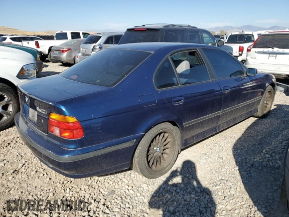 1999 BMW 5 Series 540i with VIN WBADN5332XGC91625, listed as a Copart auction lot 74486614 with 326 mi miles and Clean Title. Bid and sale history available at carsss.com. Image 3.