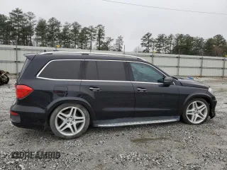 2016 Mercedes-Benz GL with VIN 4JGDF7DE2GA651919, listed as a Copart auction lot 45704694 with 67,009 mi miles and Salvage Title. Bid and sale history available at carsss.com. Image 3.