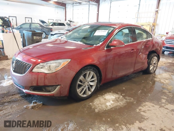 2014 Buick Regal with VIN 2G4GK5EX1E9309321, listed as a IAAI auction lot 41632909 with 108,459 mi miles and . Bid and sale history available at DreamBid. Image 17.