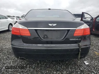 2009 Hyundai Genesis with VIN KMHGC46F19U045202, listed as a Copart auction lot 74543594 with 135,170 mi miles and Salvage Title. Bid and sale history available at carsss.com. Image 6.