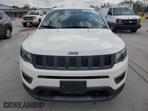 2021 Jeep Compass 80th Anniversary with VIN 3C4NJCEB7MT535933, listed as a Copart auction lot 50808025 with 70,995 mi miles and Salvage Title. Bid and sale history available at carsss.com. Image 5.