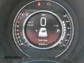 2018 FIAT 500 Pop with VIN 3C3CFFKH8JT416873, listed as a Copart auction lot 47566935 with 80,550 mi miles and Clean Title. Bid and sale history available at carsss.com. Image 9.