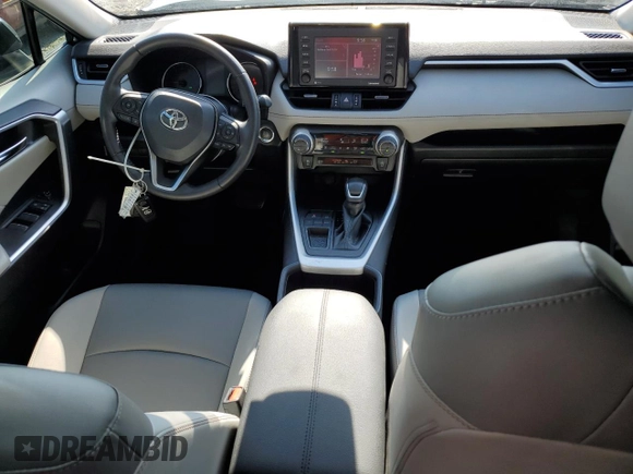 2022 Toyota RAV4 XLE Premium with VIN 2T3C1RFVXNC198804, listed as a Copart auction lot 52865365 with 50,677 mi miles and Non repairable. Bid and sale history available at DreamBid. Image 8.