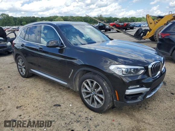 2019 BMW X3 sDrive30i with VIN 5UXTR7C56KLF27949, listed as a Copart auction lot 54762165 with 88,414 mi miles and Salvage Title. Bid and sale history available at DreamBid. Image 4.