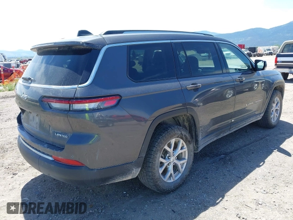 2021 Jeep Grand Cherokee Limited with VIN 1C4RJKBG2M8138950, listed as a IAAI auction lot 42354659 with 79,654 mi miles and . Bid and sale history available at DreamBid. Image 4.