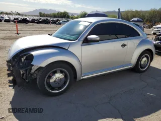2015 Volkswagen Beetle Fleet Edition with VIN 3VWF17AT4FM600788, listed as a Copart auction lot 63053865 with 72,547 mi miles and Salvage title. Bid and sale history available at DreamBid. Image 1.