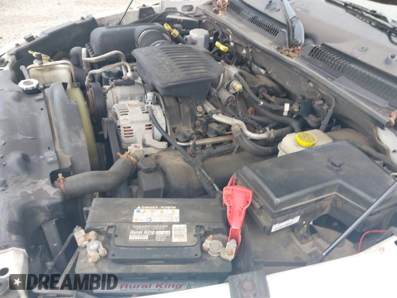 2005 Dodge Dakota SLT with VIN 1D7HW42N75S213191, listed as a IAAI auction lot 42345554 with 152,833 mi miles and . Bid and sale history available at DreamBid. Image 10.