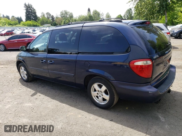 2005 Dodge Caravan SXT with VIN 2D4GP44L95R280846, listed as a Copart auction lot 56608455 with 174,140 mi miles and Salvage title. Bid and sale history available at DreamBid. Image 2.