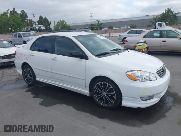 2004 Toyota Corolla CE with VIN JTDBR32E440052035, listed as a IAAI auction lot 42218301 with 299,999 mi miles. Bid and sale history available at carsss.com. Image 1.