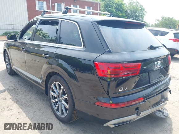 2019 Audi Q7 Premium Plus with VIN WA1LAAF72KD046763, listed as a IAAI auction lot 42403552 with 109,655 mi miles and . Bid and sale history available at DreamBid. Image 3.