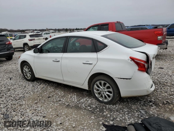 2018 Nissan Sentra S with VIN 3N1AB7AP8JY204249, listed as a Copart auction lot 51327885 with 172,568 mi miles and Clean Title. Bid and sale history available at DreamBid. Image 2.