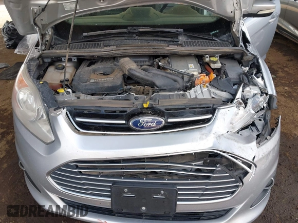 2015 Ford C-Max SEL with VIN 1FADP5BU6FL114222, listed as a IAAI auction lot 41956010 with 149,023 mi miles. Bid and sale history available at carsss.com. Image 10.