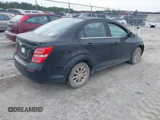 2017 Chevrolet Sonic LT with VIN 1G1JD5SH8H4124958, listed as a IAAI auction lot 42196563 with 172,559 mi miles and . Bid and sale history available at DreamBid. Image 4.