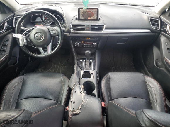 2014 Mazda Mazda3 s Grand Touring with VIN JM1BM1M3XE1165725, listed as a Copart auction lot 83674364 with NaN miles and Salvage Title. Bid and sale history available at carsss.com. Image 8.