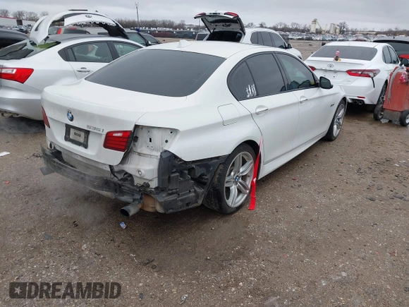 2014 BMW 5 Series 535i with VIN WBA5B1C57ED482119, listed as a IAAI auction lot 41554718 with 188,677 mi miles and . Bid and sale history available at DreamBid. Image 4.