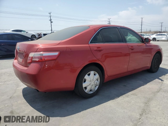 2007 Toyota Camry CE with VIN 4T1BE46K17U103792, listed as a Copart auction lot 55614055 with 190,298 mi miles and Clean Title. Bid and sale history available at DreamBid. Image 3.